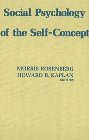 Cover of: Social psychology of the self-concept