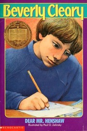 Cover of: Dear Mr. Henshaw by Beverly Cleary