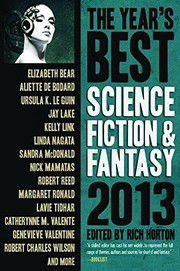Cover of: The Year's Best Science Fiction & Fantasy 2013 Edition by 