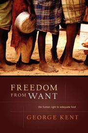 Cover of: Freedom from Want: The Human Right to Adequate Food (Advancing Human Rights Series)