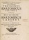 Cover of: Thesaurus anatomicus primus [-decimus] ... Het eerste [-tiende] anatomisch cabinet