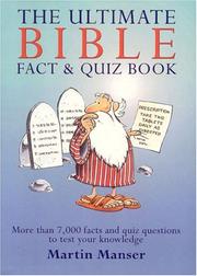 Cover of: The ultimate Bible fact & quiz book