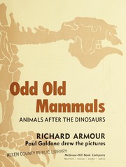 Cover of: Odd old mammals