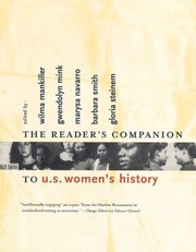 Cover of: The Reader's Companion to U.S. Women's History by Marysa Navarro, Gwendolyn Mink, Gloria, editor Steinem