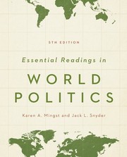 Cover of: Essential Readings in World Politics (Fifth Edition) (The Norton Series in World Politics) by 