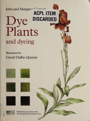 Cover of: Dye Plants and Dyeing by John F. M. Cannon