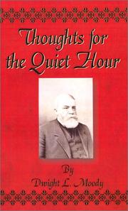 Cover of: Thoughts for the Quiet Hour