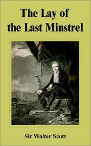 Cover of: The Lay of the Last Minstrel (See F4)