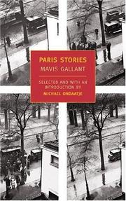 Cover of: Paris stories