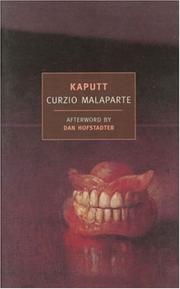 Kaputt by Curzio Malaparte