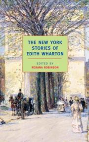 Cover of: The New York Stories of Edith Wharton