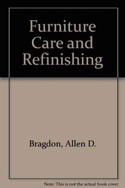 Cover of: Furniture care & refinishing