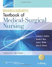 Cover of: Brunner & Suddarth's textbook of medical-surgical nursing. by 