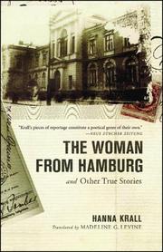 The woman from Hamburg and other true stories by Hanna Krall