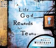 Cover of: A Life God Rewards for Teens Audio CD