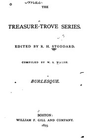 Cover of: Burlesque by Richard Henry Stoddard, William Shepard Walsh, William Fearing Gill