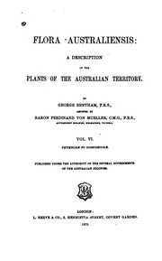 Flora australiensis by George Bentham, Ferdinand von Mueller