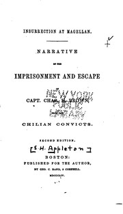 Insurrection at Magellan by Elizabeth Haven Appleton, Charles H . Brown