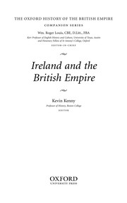 Cover of: IRELAND AND THE BRITISH EMPIRE; ED. BY KEVIN KENNY.