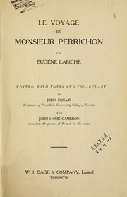Cover of: Le voyage de Monsieur Perrichon