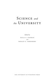 Cover of: Science and the university
