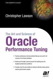 The Art and Science of Oracle Performance Tuning by Christopher Lawson