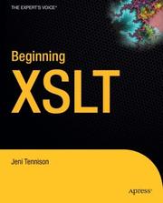 Cover of: Beginning XSLT by Jeni Tennison