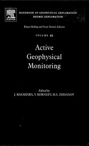 Cover of: Active geophysical monitoring