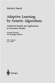 Cover of: Adaptive Learning by Genetic Algorithms by Herbert Dawid