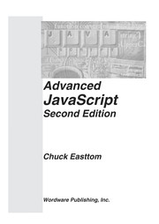 Cover of: Advanced JavaScript