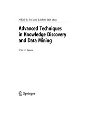 Cover of: Advanced techniques in knowledge discovery and data mining