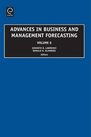 Cover of: Advances in Business and Management Forecasting