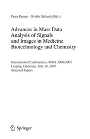 Advances in Mass Data Analysis of Images and Signals in Medicine, Biotechnology, Chemistry and Food Industry by Jaime G. Carbonell