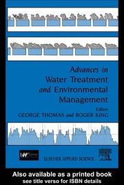 Cover of: Advances in water treatment and environmental management