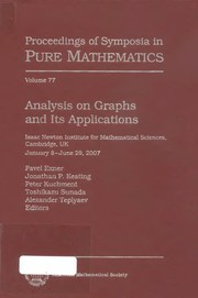 Cover of: Analysis on graphs and its applications