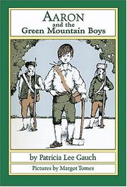 Cover of: Aaron and the Green Mountain Boys