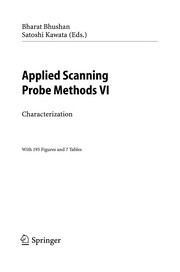 Cover of: Applied scanning probe methods VI: characterization