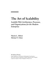 Cover of: The art of scalability by Martin L. Abbott