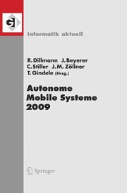 Autonome mobile Systeme 2009 by Rüdiger Dillmann