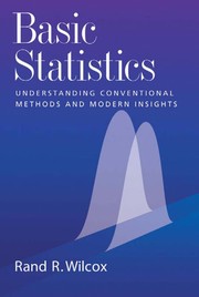 Cover of: Basic statistics: understanding conventional methods and modern insights