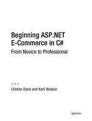 Cover of: Beginning ASP.NET E-Commerce in C#: From Novice to Professional