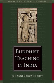 Cover of: Buddhist teaching in India