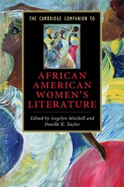 Cover of: The Cambridge companion to African American women's literature