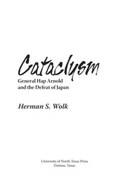 Cataclysm by Herman S. Wolk