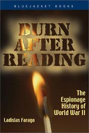 Cover of: Burn after Reading