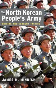 Cover of: The North Korean People's Army: Orgins And Current Tactics