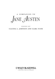 Cover of: A companion to Jane Austen