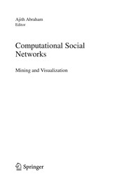 Cover of: Computational Social Networks: Mining and Visualization