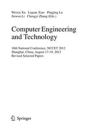 Computer Engineering and Technology by Weixia Xu