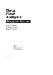 Data flow analysis by Uday Khedker, Amitabha Sanyal, Bageshri Karkare